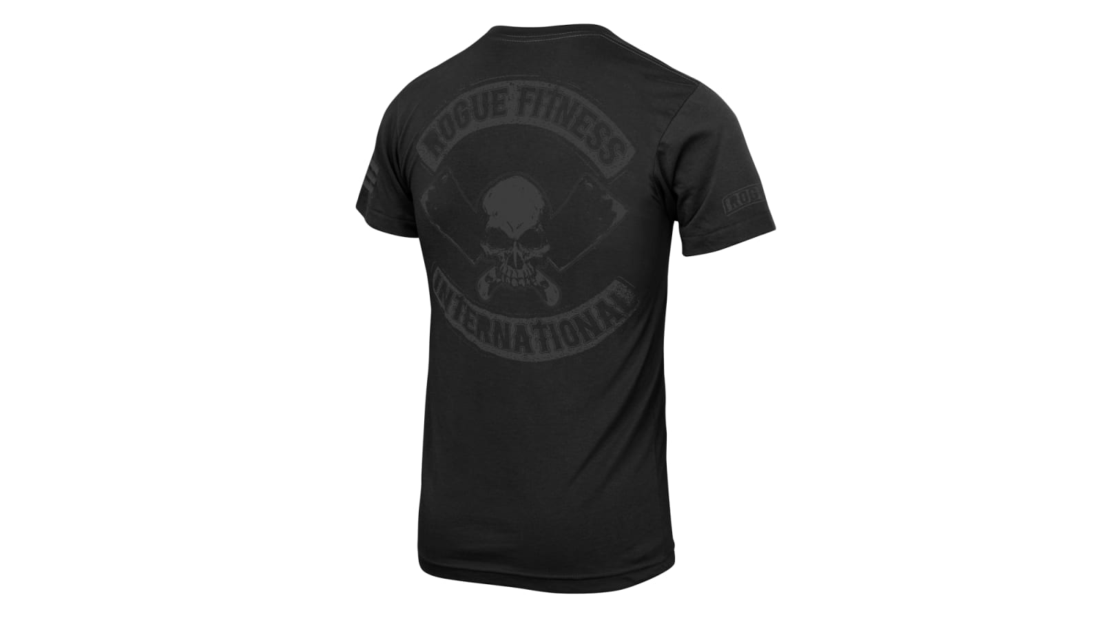 Black on black shirt online